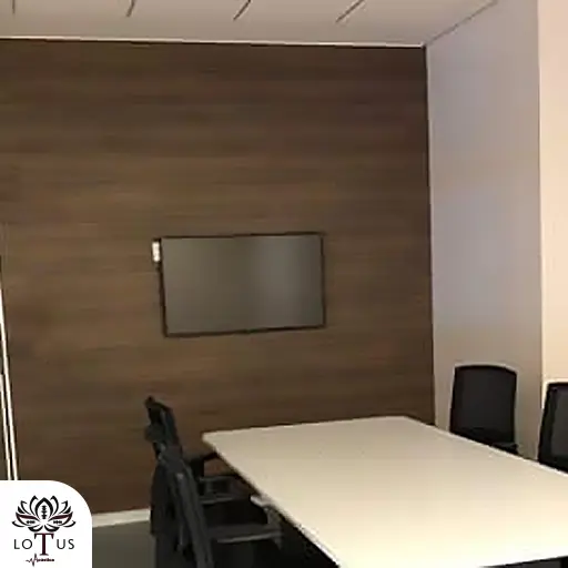Revestimento acústico de parede profissional